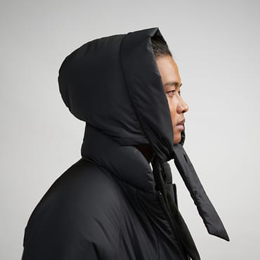 Puffy Babushka (Matte Black)