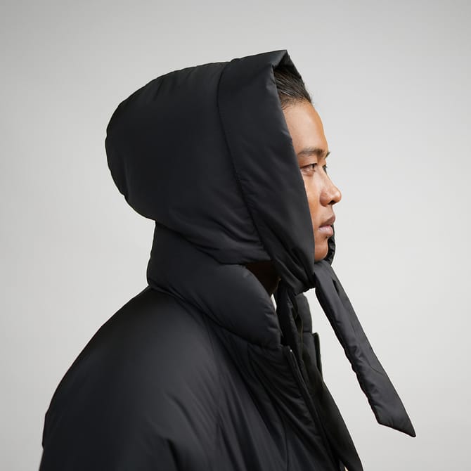 Puffy Babushka (Matte Black)