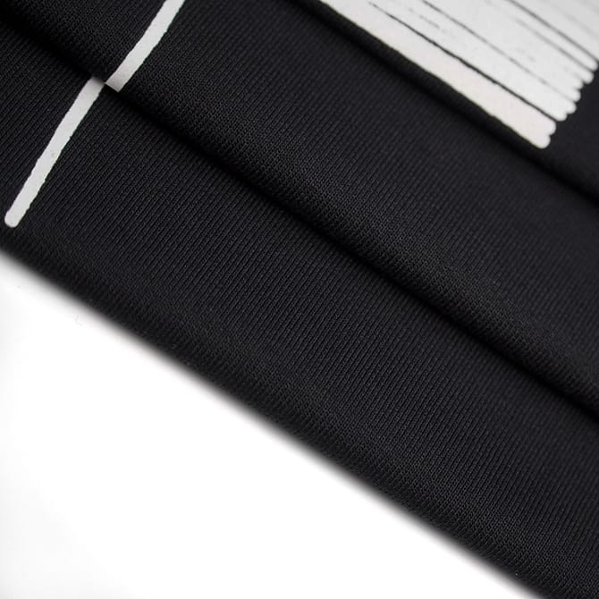THREAD LOGO T-SHIRT (BLACK) - Image 3