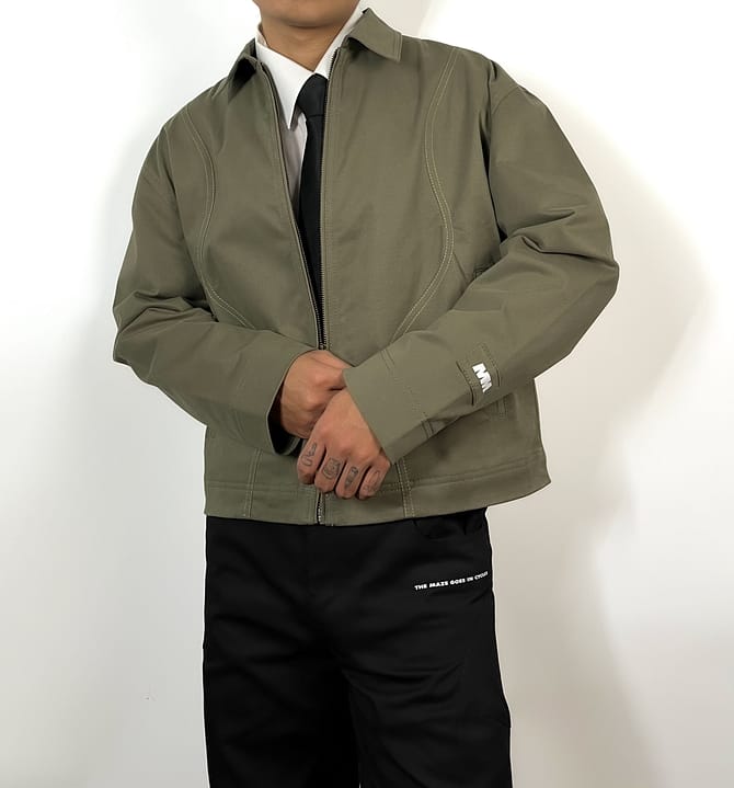WAVE JACKET 2 ( Sage Green )