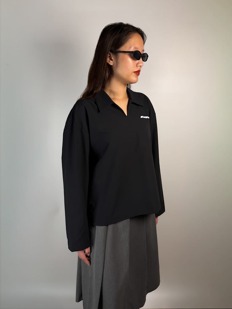 CAMP SHIRT 0.2 - MATTE BLACK - Image 4