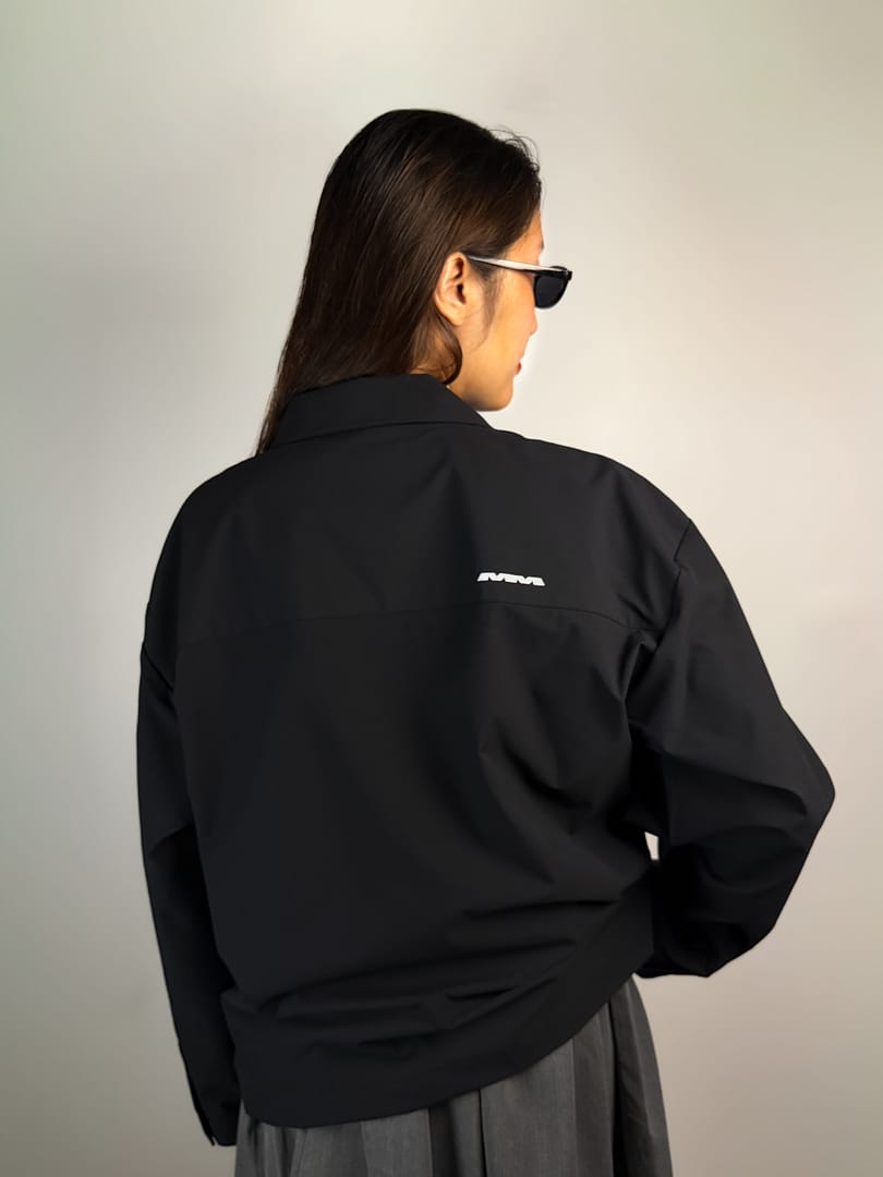 CAMP SHIRT 0.2 - MATTE BLACK - Image 5